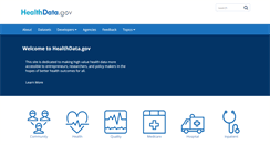 Desktop Screenshot of healthdata.gov