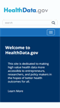 Mobile Screenshot of healthdata.gov